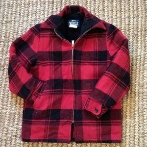 Woolrich Red and Black Plaid Jacket